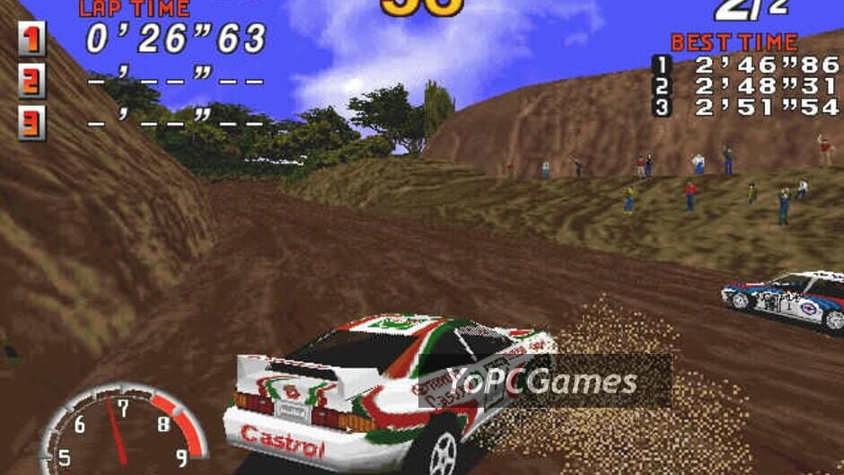 sega rally championship screenshot 1