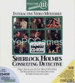 sherlock holmes consulting detective: volume iii poster