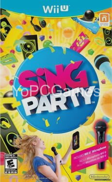 sing party poster