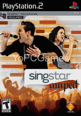 singstar: amped poster