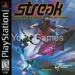 streak: hoverboard racing poster