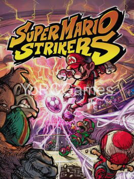 super mario strikers poster