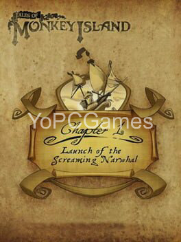 tales of monkey island: chapter 1 - launch of the screaming narwhal poster