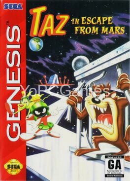 taz in escape from mars cover