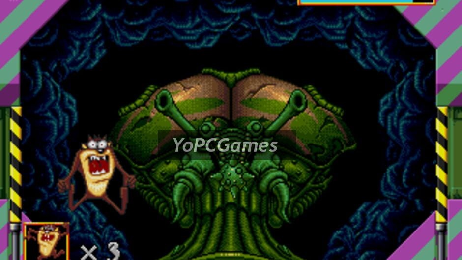 taz in escape from mars screenshot 3