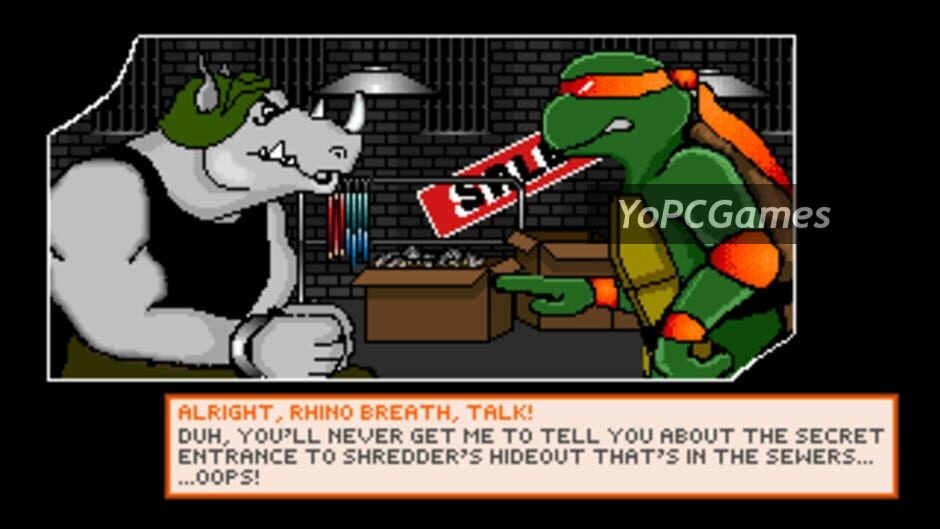 teenage mutant ninja turtles: manhattan missions screenshot 1