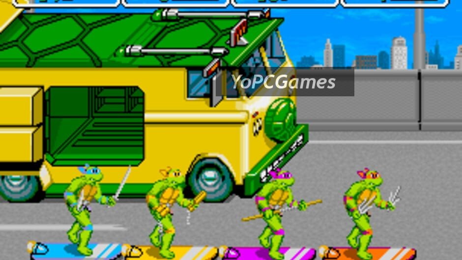 teenage mutant ninja turtles screenshot 4