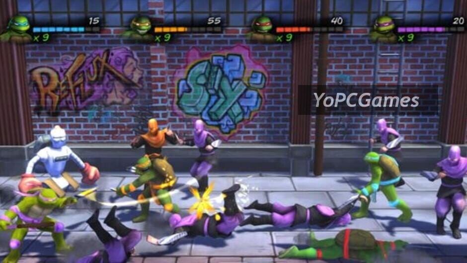 teenage mutant ninja turtles: turtles in time re-shelled screenshot 2