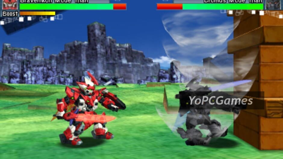 tenkai knights: brave battle screenshot 1