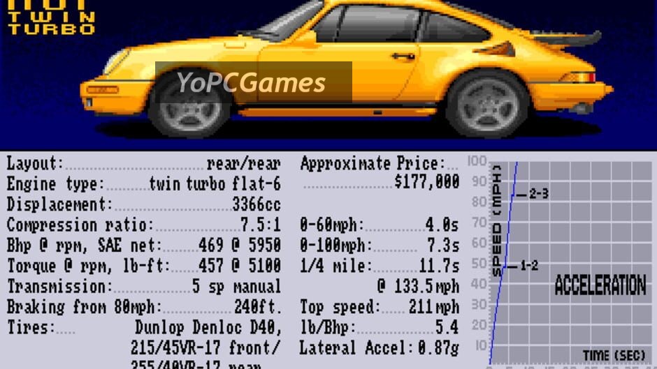 test drive ii car disk: the supercars screenshot 3
