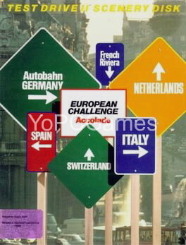 test drive ii scenery disk: european challenge cover