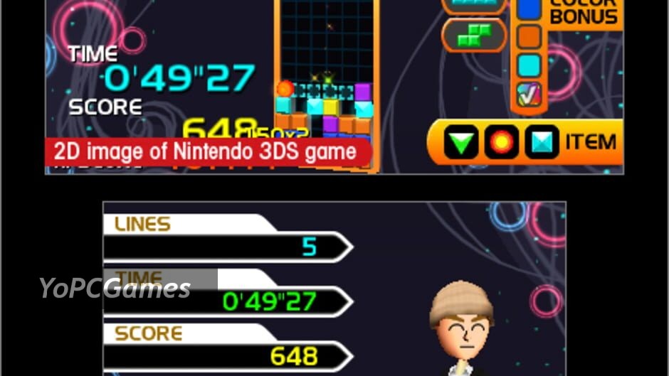 tetris: axis screenshot 1