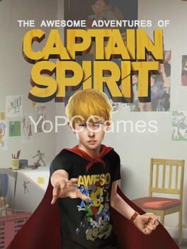 the awesome adventures of captain spirit poster