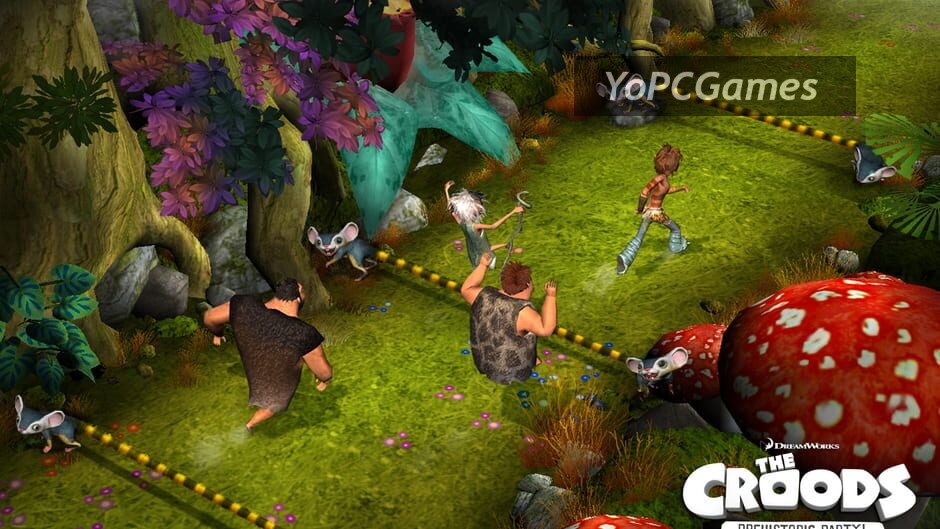 the croods: prehistoric party screenshot 4