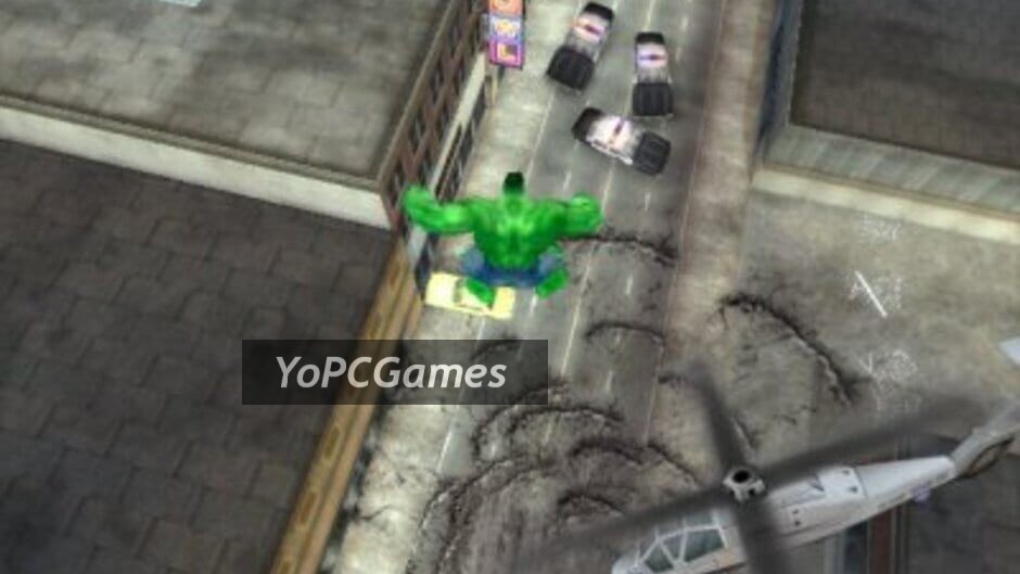 the incredible hulk: ultimate destruction screenshot 1