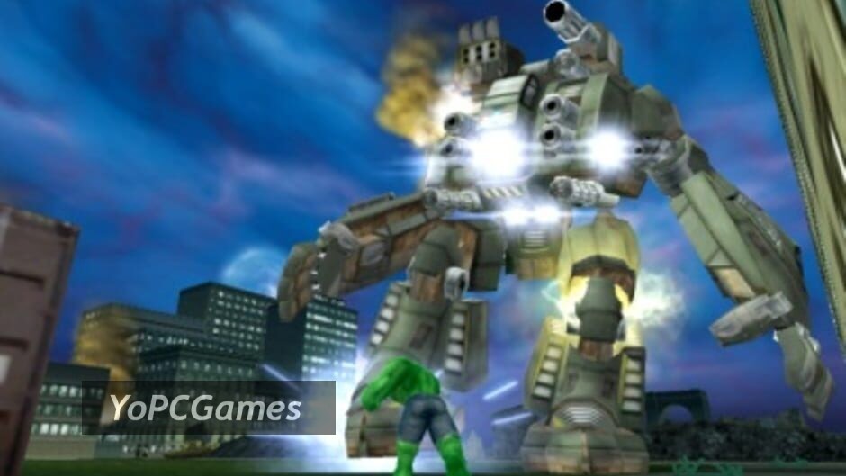 the incredible hulk: ultimate destruction screenshot 2