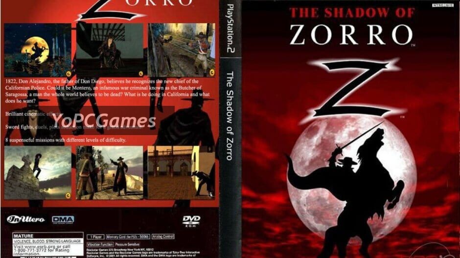 the shadow of zorro screenshot 1
