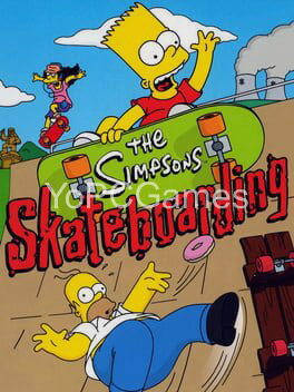 the simpsons skateboarding poster