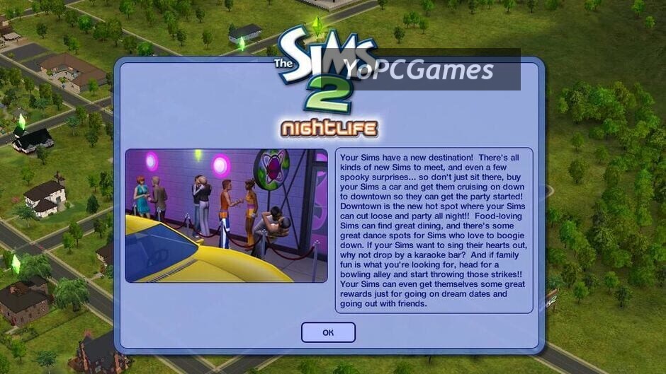 the sims 2: nightlife screenshot 1