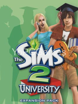 the sims 2: university cover