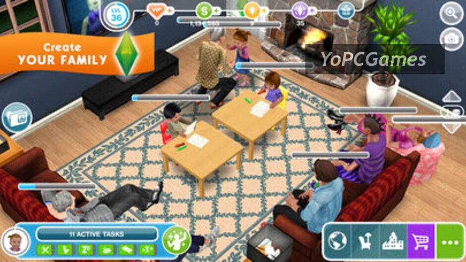 the sims freeplay screenshot 2