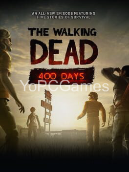 the walking dead: 400 days cover