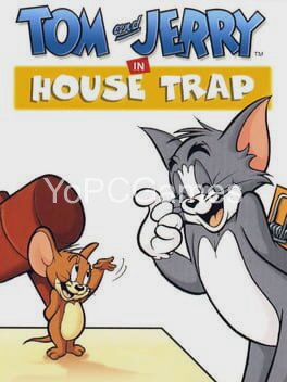 tom and jerry in house trap cover