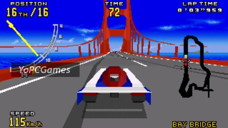 virtua racing deluxe screenshot 2