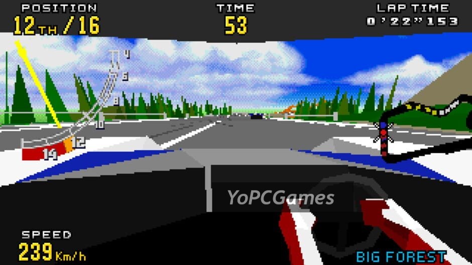 virtua racing deluxe screenshot 3