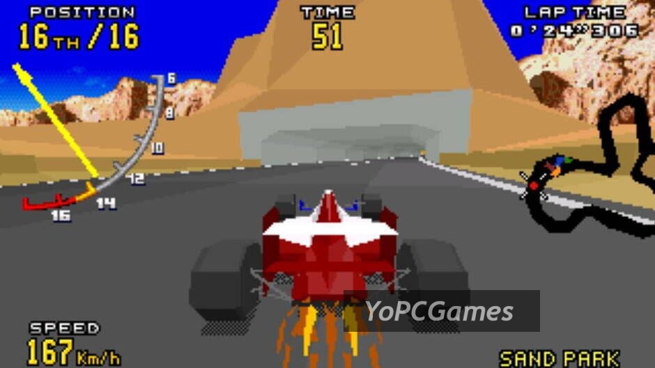 virtua racing deluxe screenshot 4