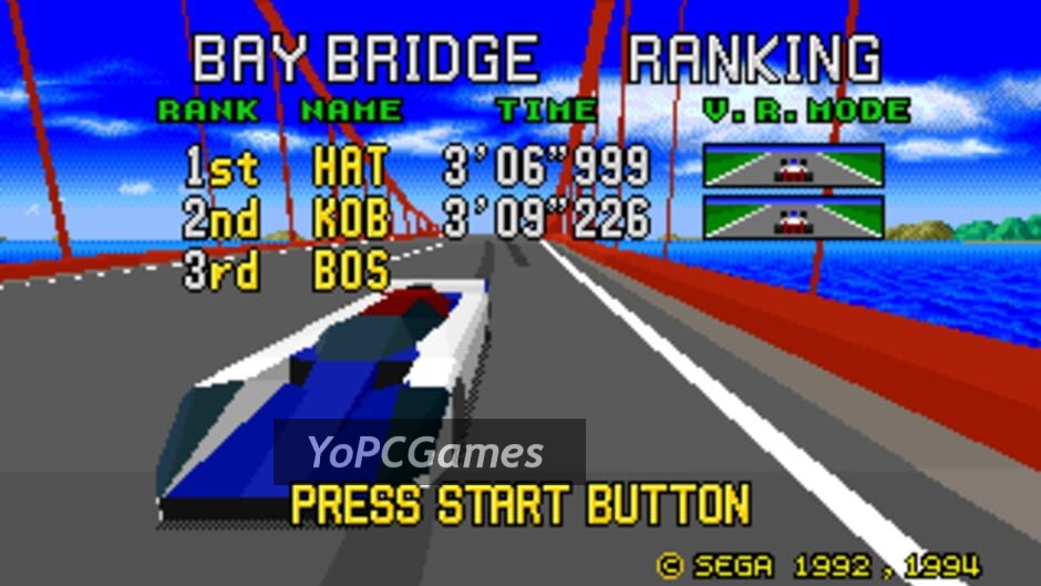 virtua racing deluxe screenshot 5
