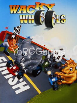 wacky wheels poster