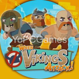 when vikings attack! poster