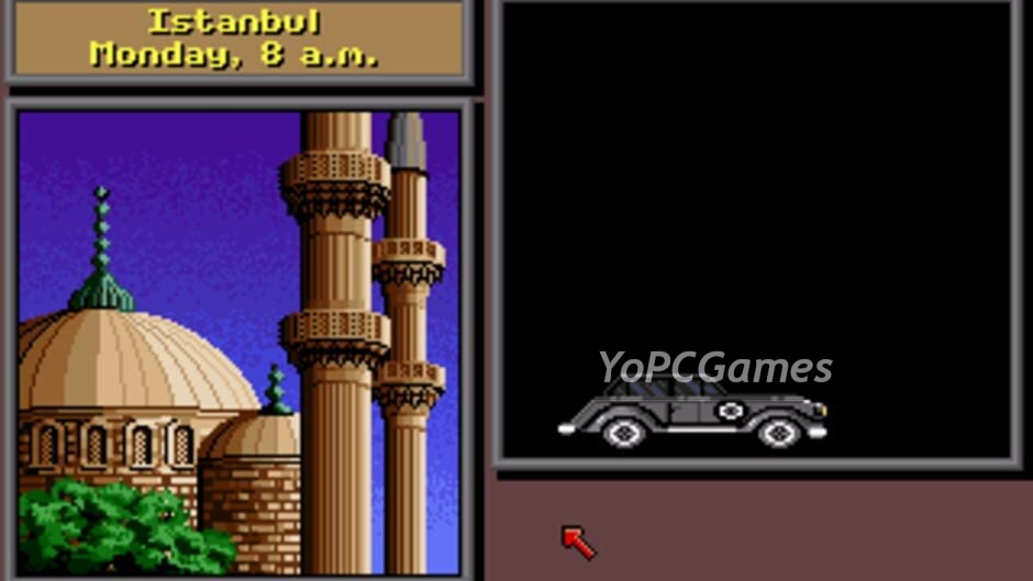 where in europe is carmen sandiego? screenshot 2