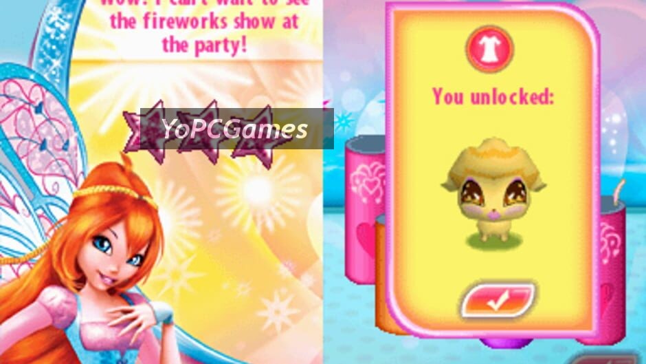 winx club: magical fairy party screenshot 1