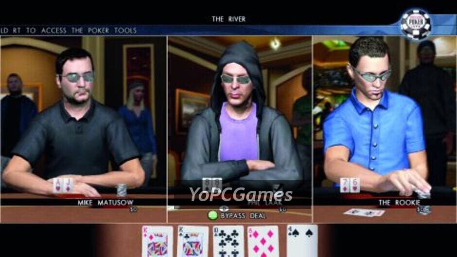 world series of poker 2008: battle for the bracelets screenshot 1