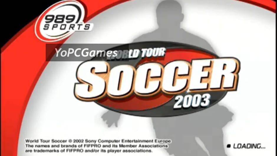world tour soccer 2003 screenshot 4