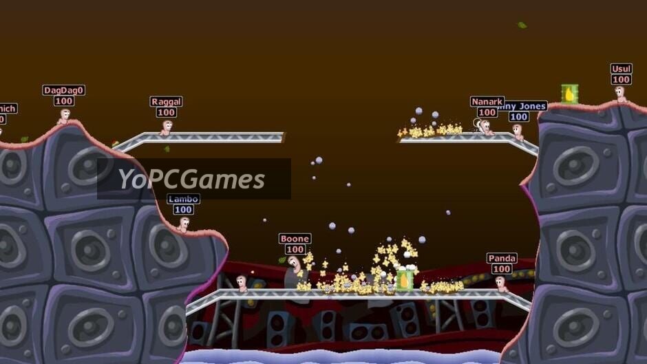 worms world party screenshot 2
