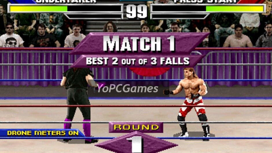 wwf wrestlemania: the arcade game screenshot 2