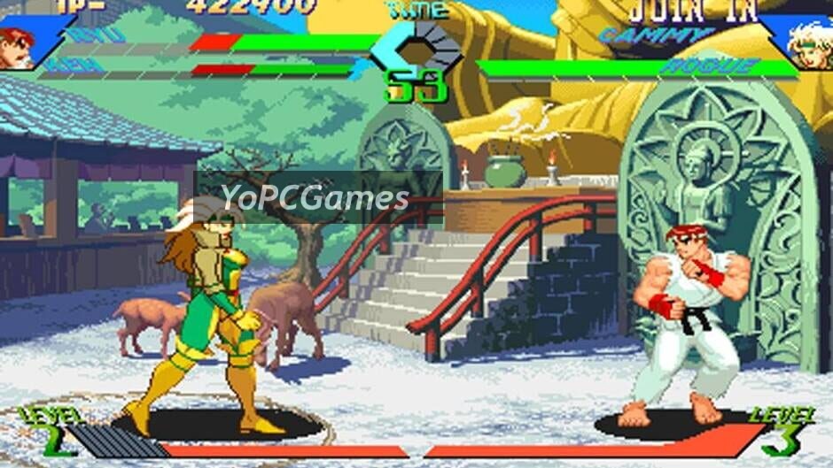 x-men vs. street fighter screenshot 2