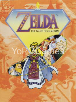 zelda: the wand of gamelon cover