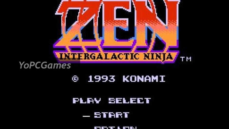 zen: intergalactic ninja screenshot 1