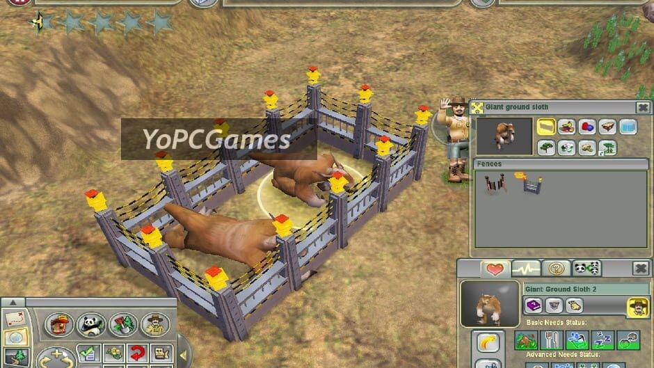 zoo tycoon 2: extinct animals screenshot 2