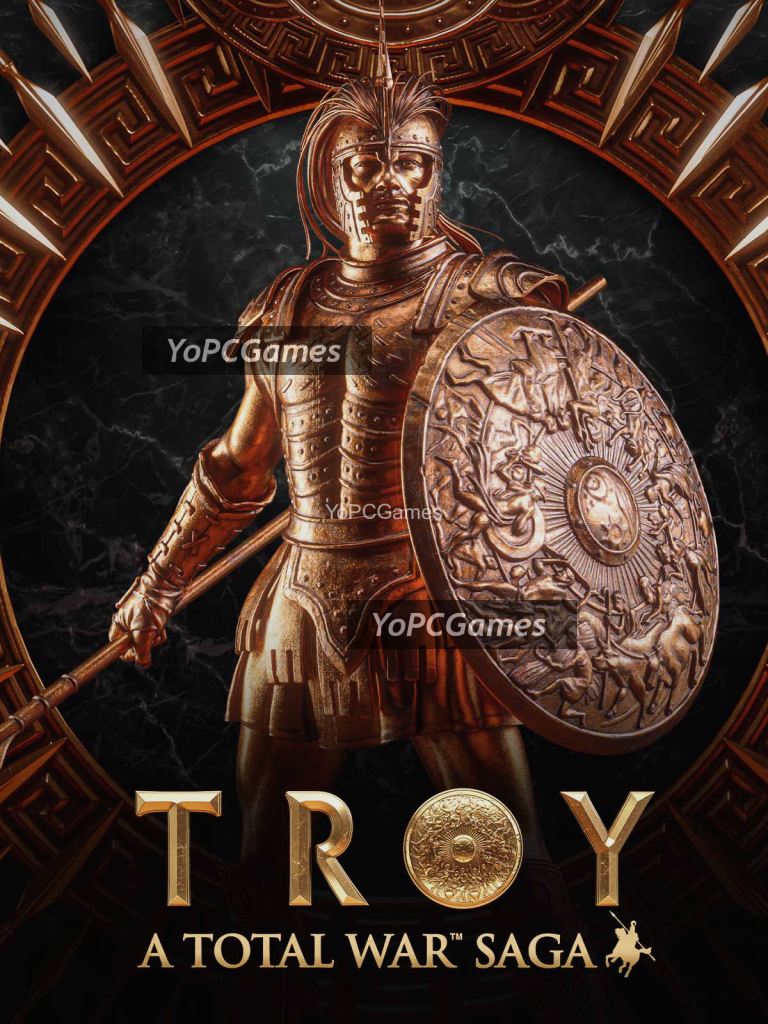 a total war saga: troy poster
