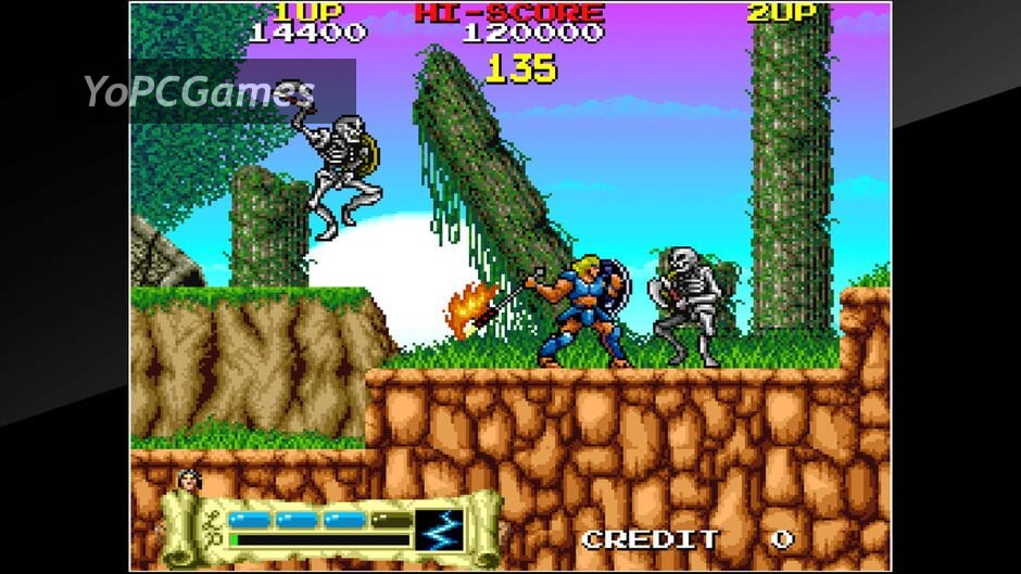 arcade archives: the astyanax screenshot 1