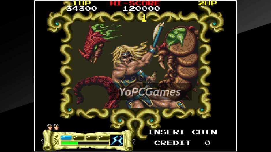 arcade archives: the astyanax screenshot 2