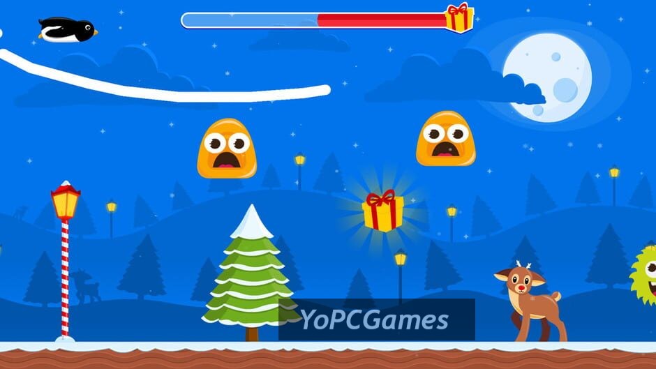 christmas adventure of rocket penguin screenshot 1