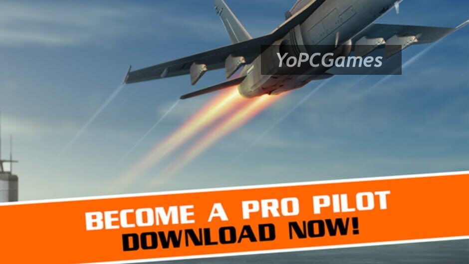 flight pilot simulator: 3d flying games screenshot 1