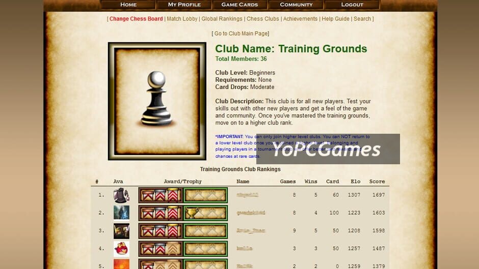 king of crowns chess online screenshot 1
