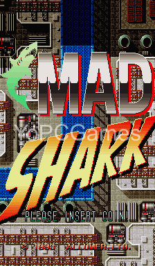 mad shark poster